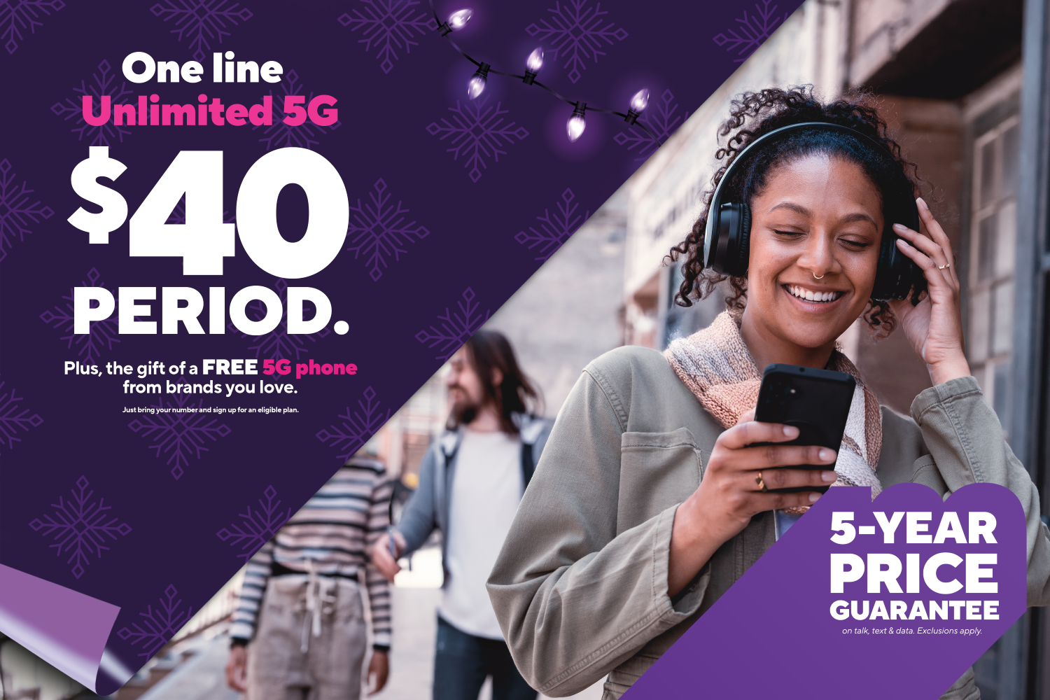 Cheap plan, great service! | Image by Metro by T-Mobile - Metro by T-Mobile supercharges your experience, not your bill