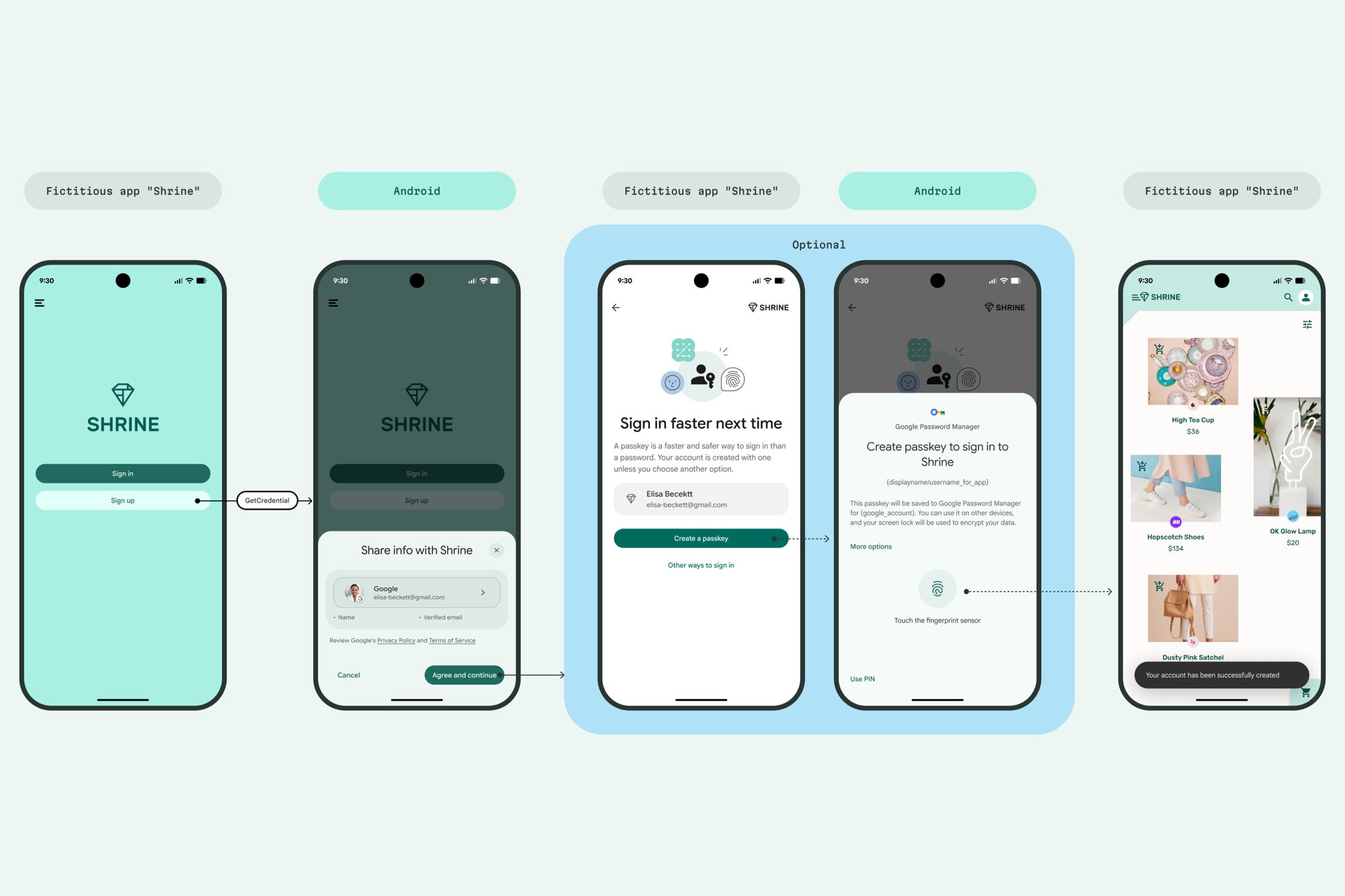Google&amp;#039;s proposed Verified Email app flow