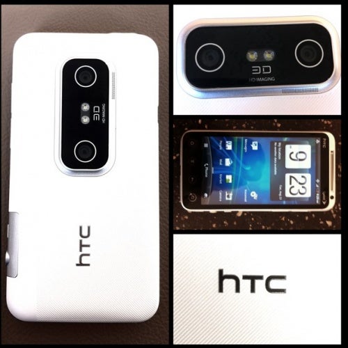HTC EVO 3D dressed in white is expected to arrive September 9th with RadioShack