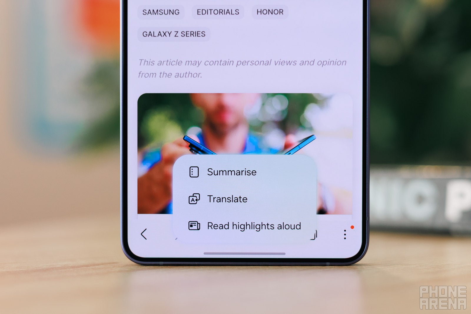 The Galaxy S26 Ultra is only one of many current phones full of AI features. | Image by PhoneArena - Jony Ive may be working on a ChatGPT smartphone to compete with the iPhone