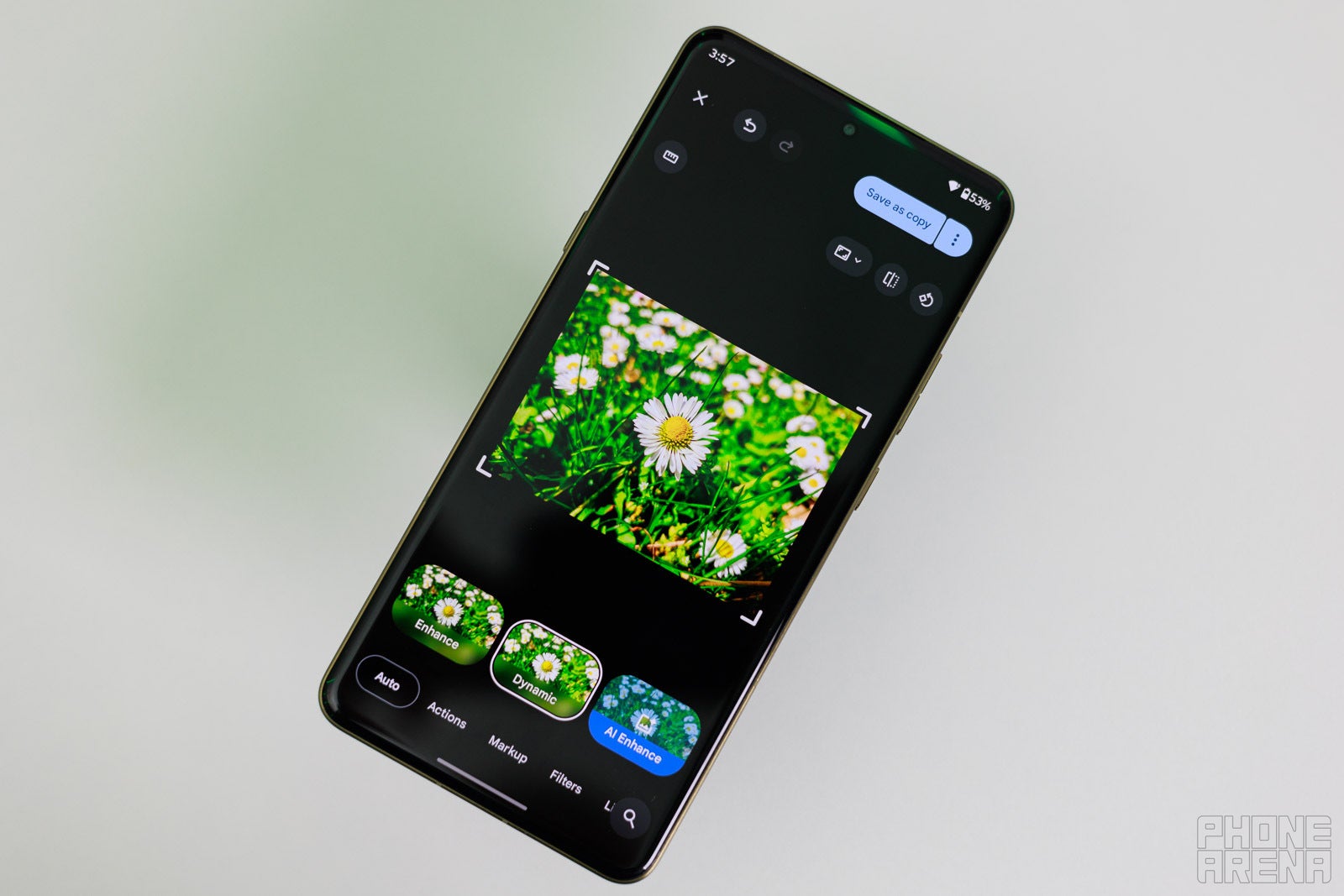 AI here, AI there, AI everywhere. | Image by PhoneArena - Motorola Signature design highlight: Striking the perfect balance between form and function