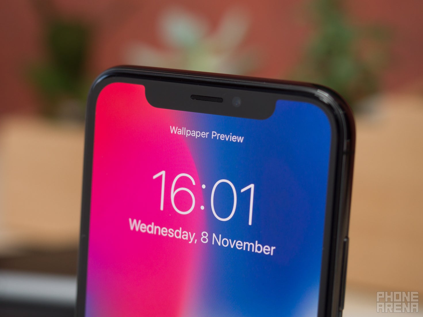 iPhone X notch