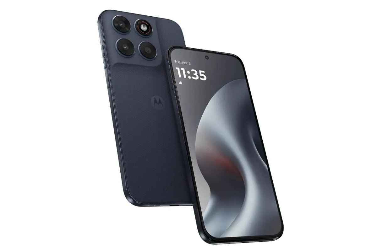 Official Motorola Moto G87 image in Pantone Overture