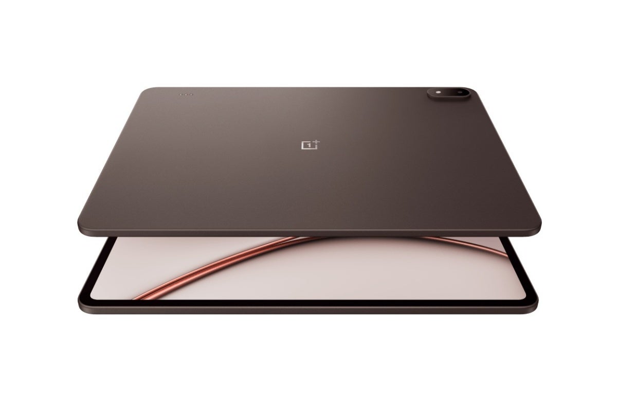 Official OnePlus Pad 4 image in Dune Glow color