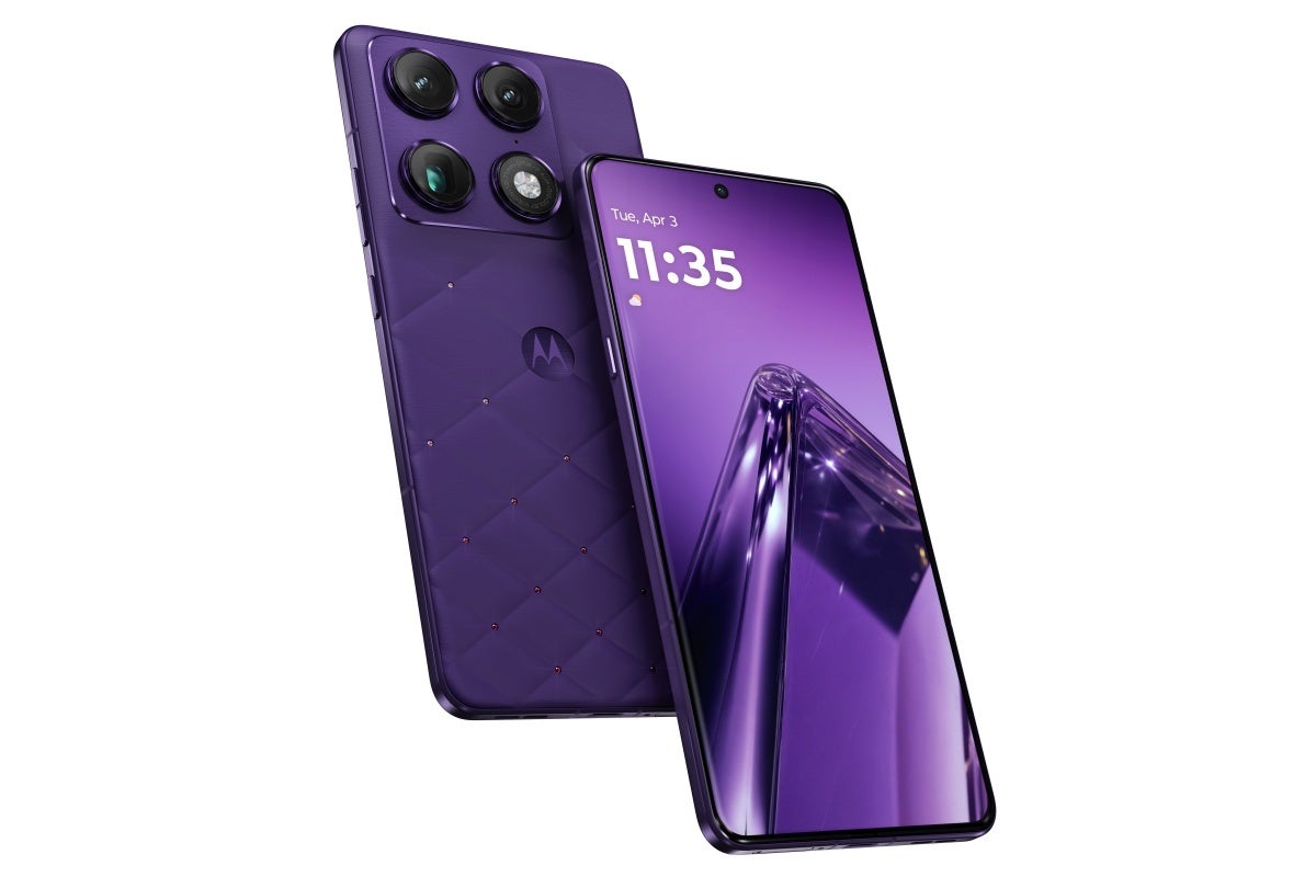 Official Motorola Signature image in Swarovski edition