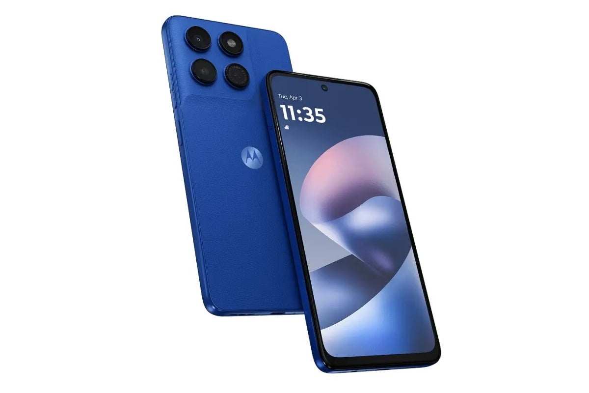 Motorola Moto G37 image in Pantone Nautical Blue