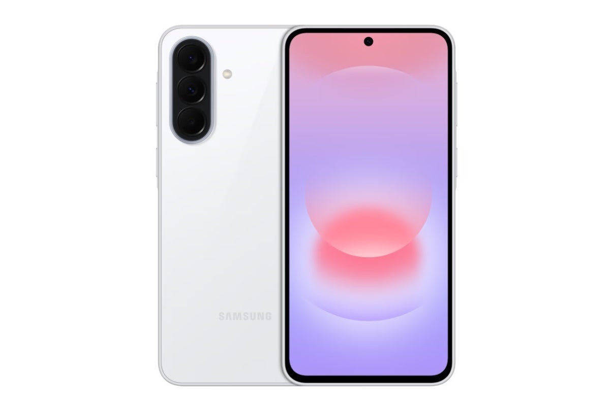 Samsung Galaxy A37 5G image in Awesome White color