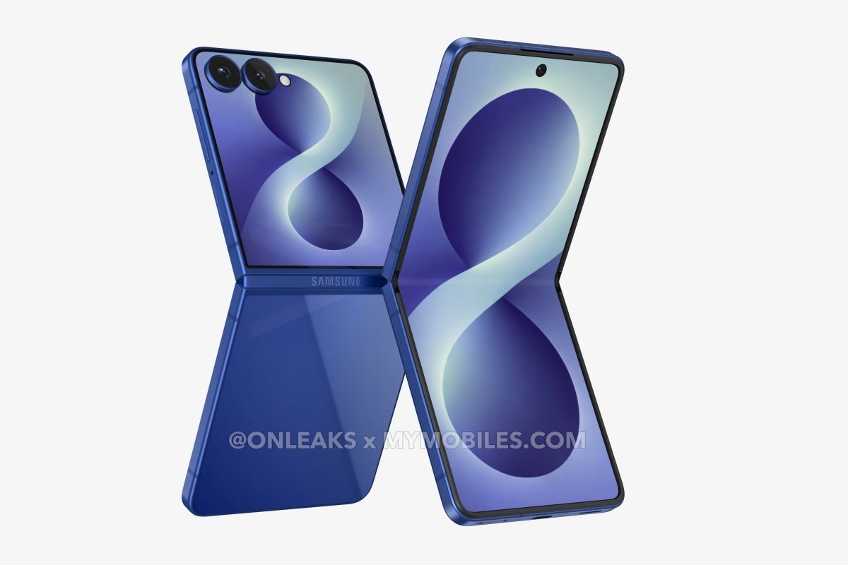 Leaked Samsung Galaxy Z Flip 8 design