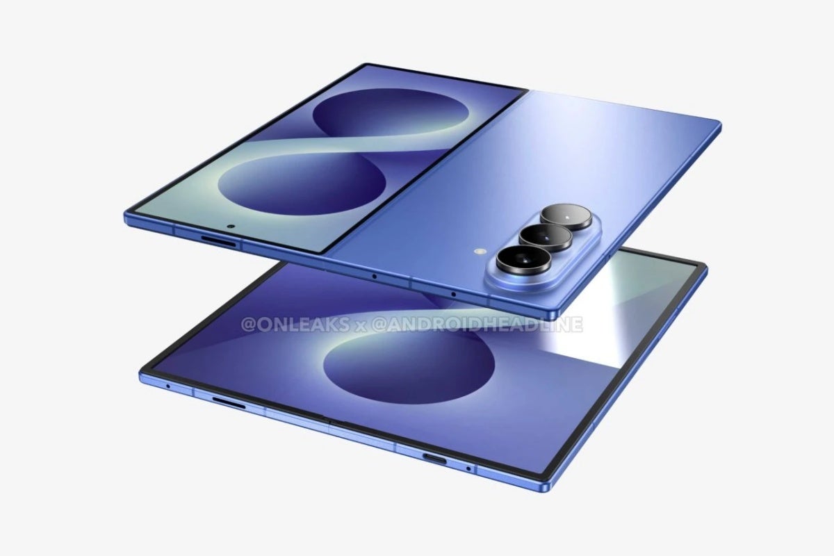 Leaked Samsung Galaxy Z Fold 8 design