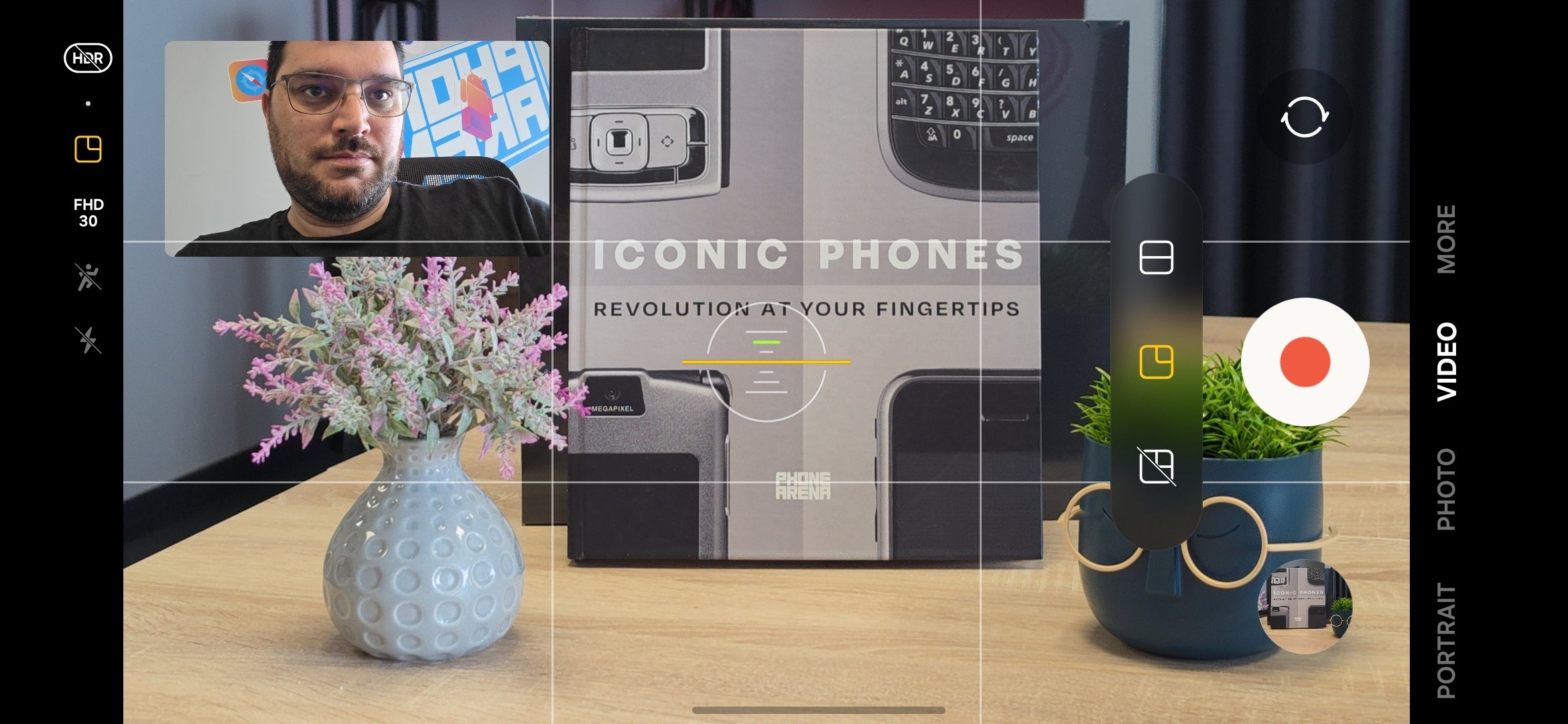 Dual-recording is useful for vlogging, among other things. | Image by PhoneArena - Galaxy S26 Ultra camera guide: make the most of the new Ultra camera!