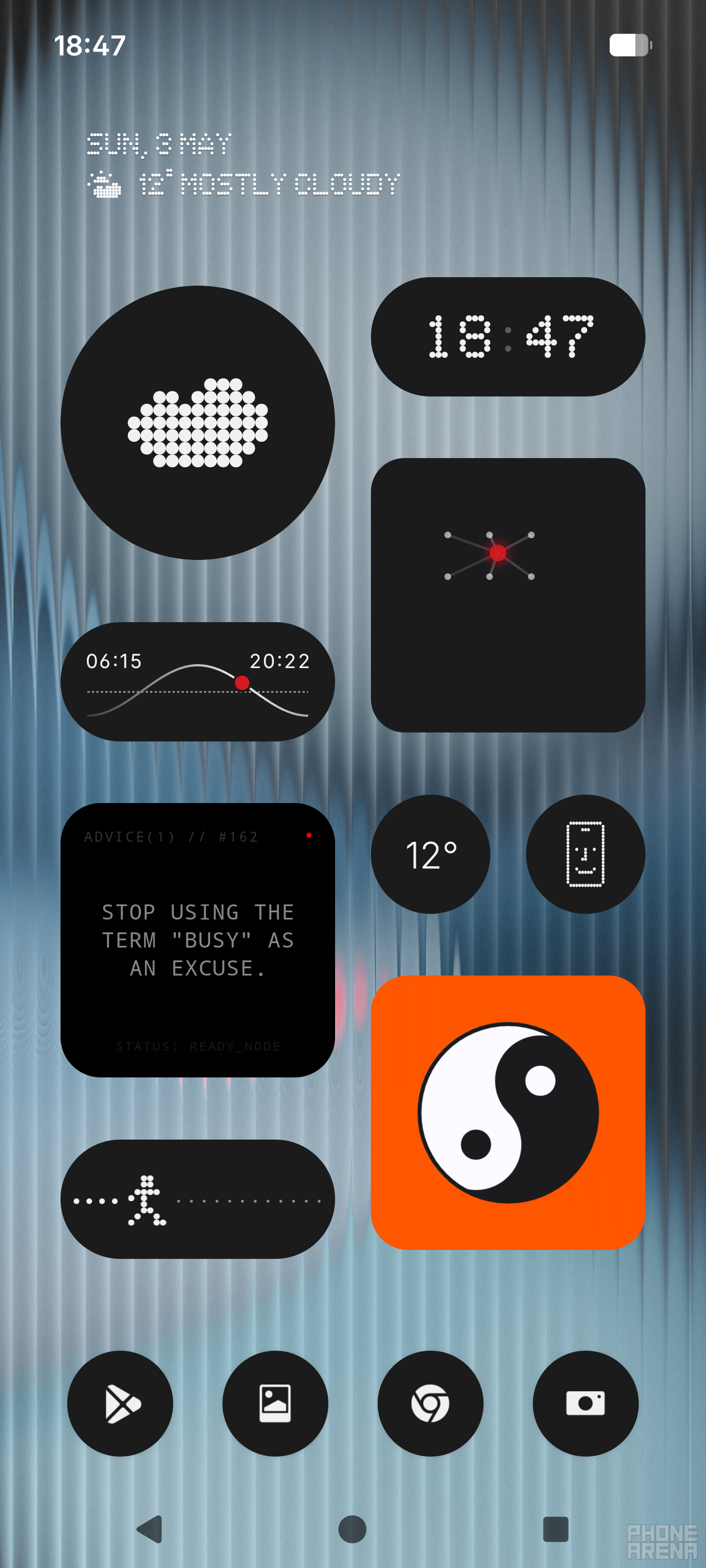 I've never had this much fun with Android widgets, ever. | Image by PhoneArena - Nothing Playground is a breath of fresh air in a world of stagnant Galaxies and iPhones