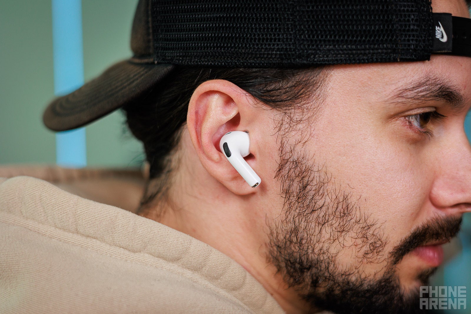 The new earbuds may be called AirPods Ultra. | Image by PhoneArena - The AirPods Pro with cameras reach a new milestone, but I think they should never launch