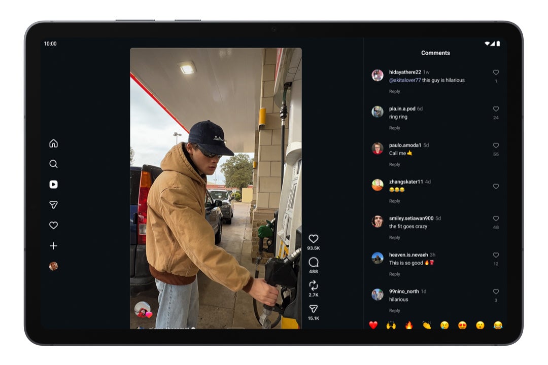 Instagram for tablets