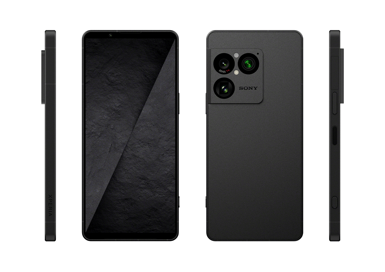 Sony Xperia 1 VIII from all angles. 