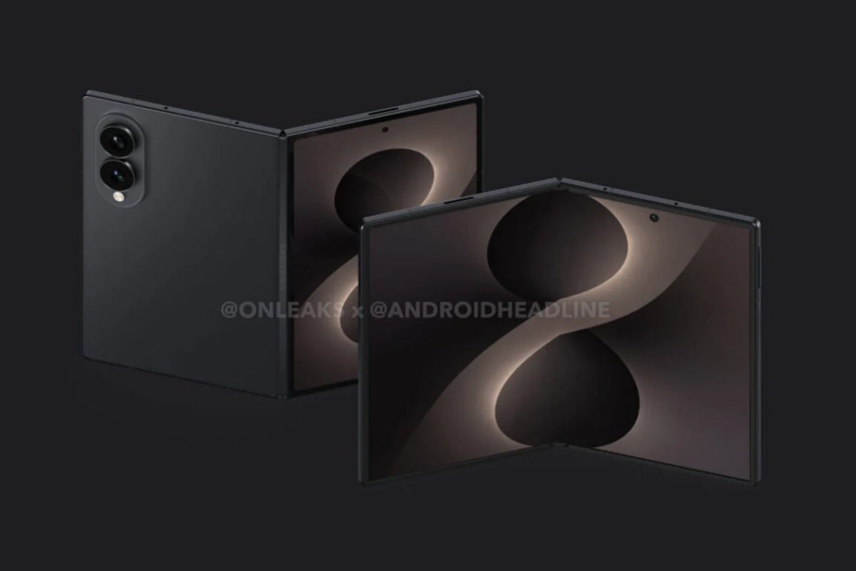 Leaked Samsung Galaxy Z Fold 8 Wide renders