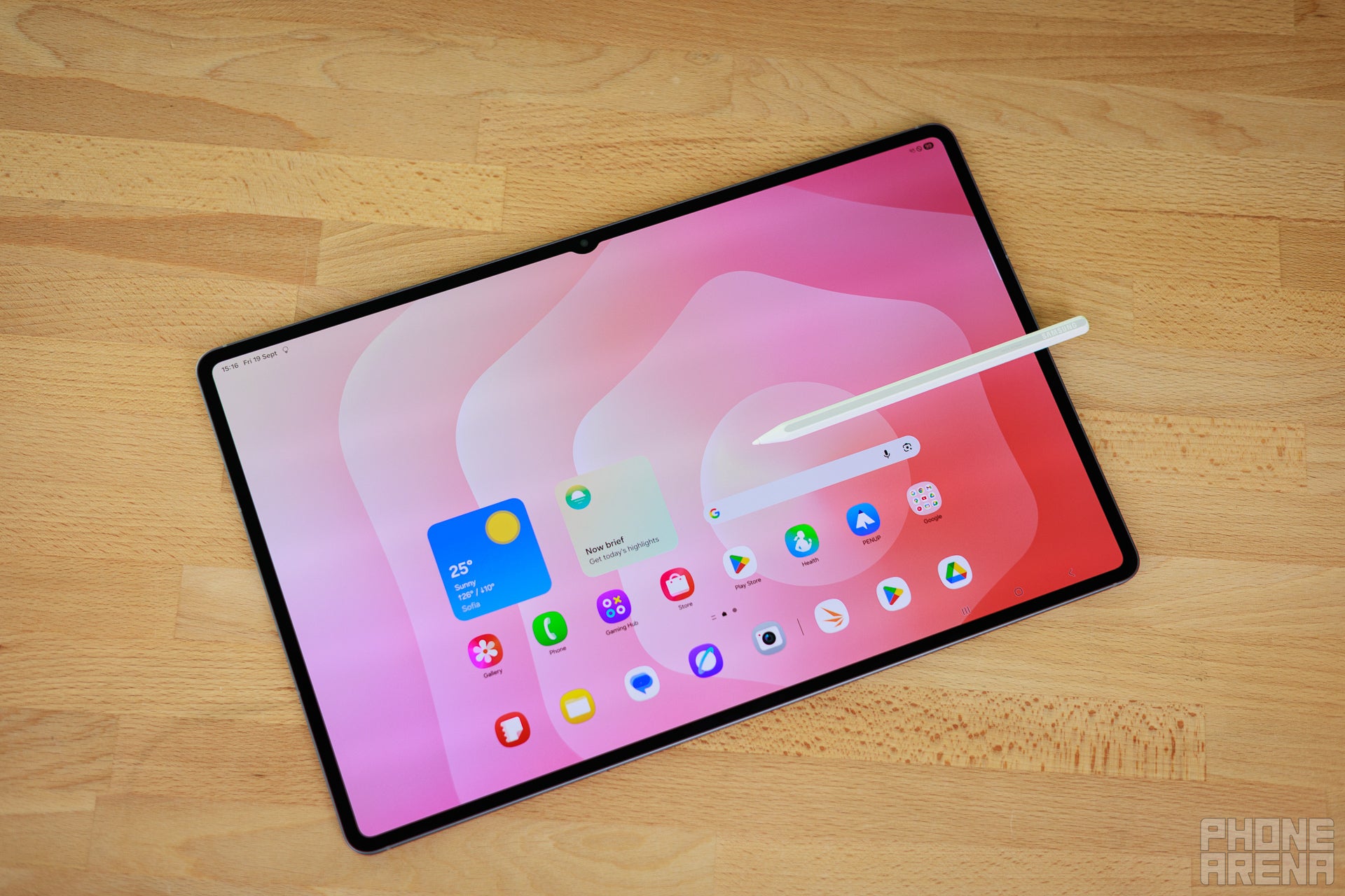 The Galaxy Tab S11 Ultra also featured a MediaTek processor. | Image by PhoneArena - Early Galaxy Tab S12 leak hints that Samsung may not use a Snapdragon chip once again