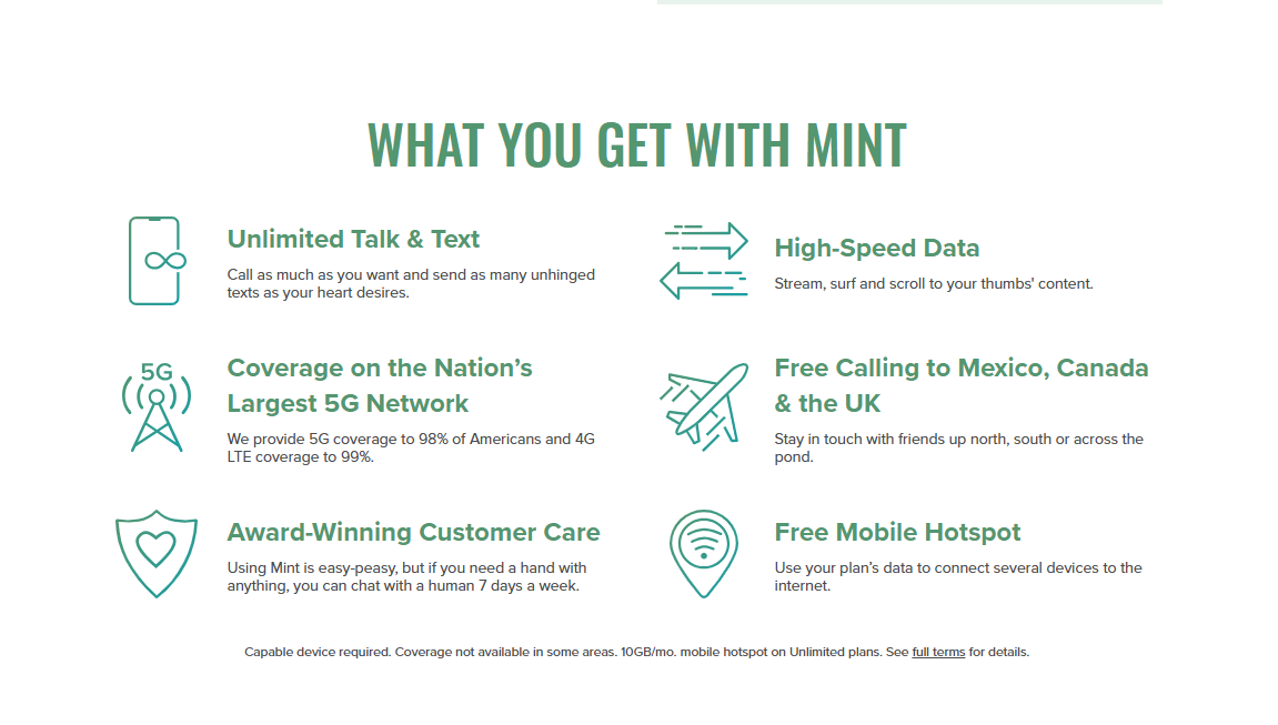 Mint is giving you all the basics! | Image by Mint Mobile - The Galaxy A17 is the overall value champ with this T-Mobile offer
