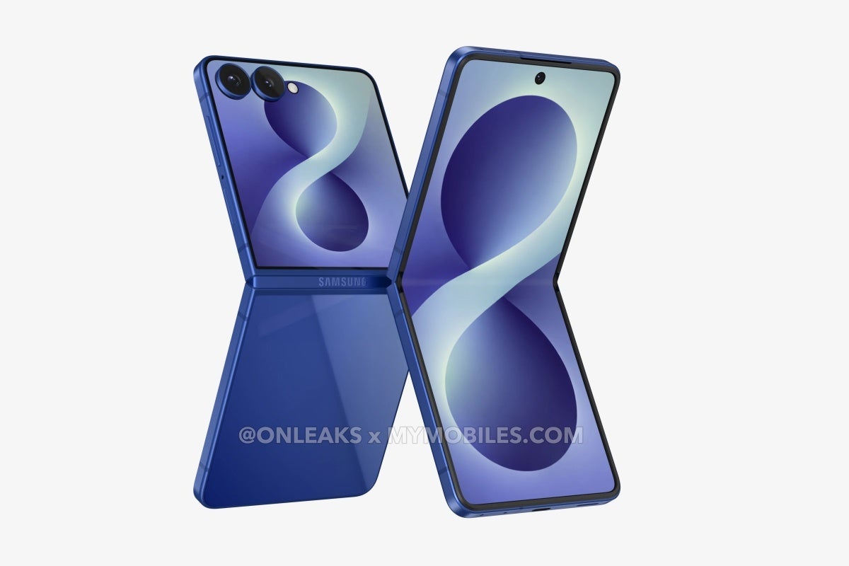 Leaked Samsung Galaxy Z Flip 8 design