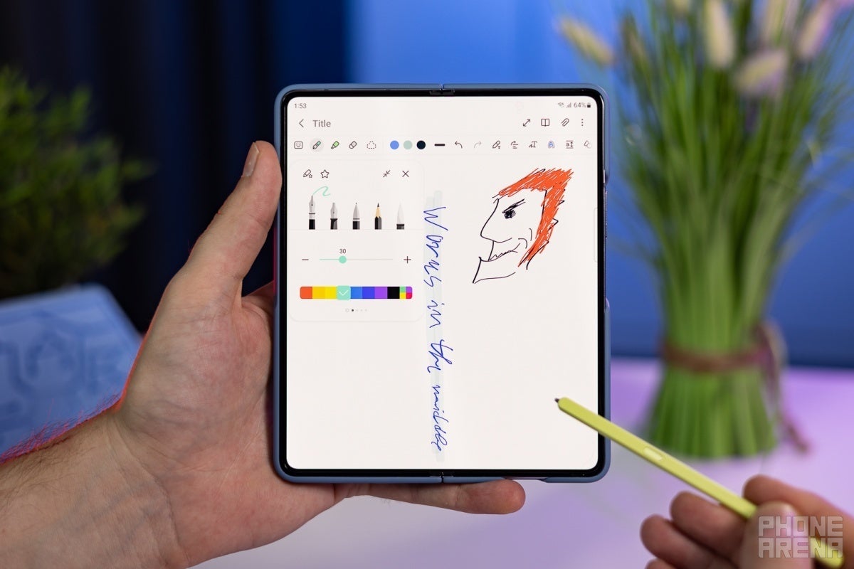 Samsung Galaxy Z Fold 5 with S Pen