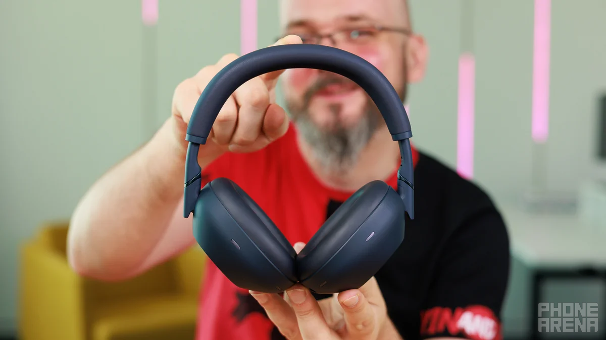 The Sony WH-1000XM6 are cheaper but, surprisingly, stand out in some areas. | Image by PhoneArena - Sony introduced anniversary headphones most people won't buy