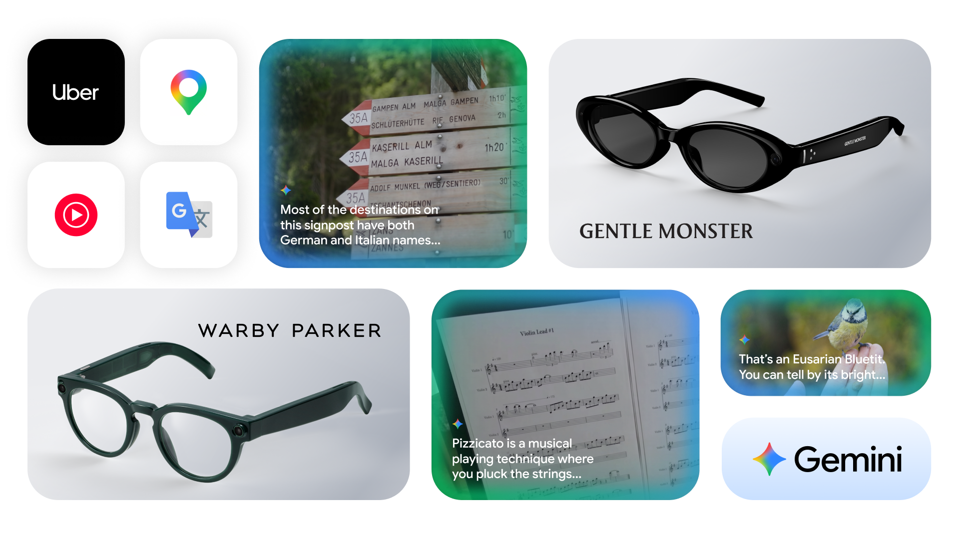 The Android XR glasses will rely on Gemini for their AI features. | Image by Google - Google and Samsung may dominate one more market by the end of this year
