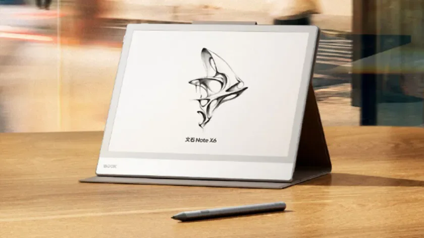 The new BOOX Note X6 tablet | Image by BOOX - E-ink tablets are poised to get a new member in the family. Should Kindle Scribe be worried?