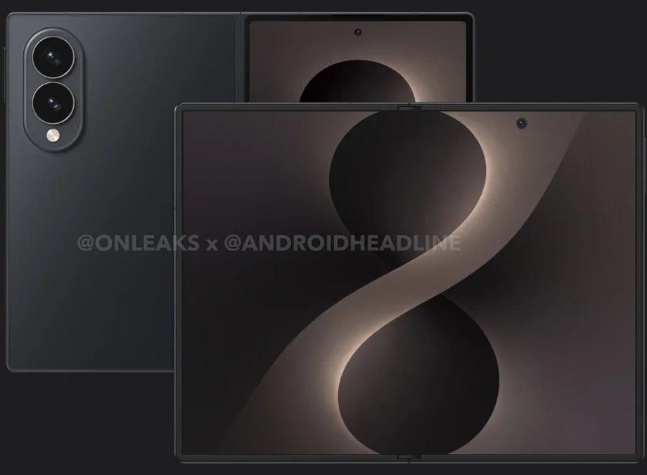 Leaked Samsung Galaxy Z Fold 8 Wide render