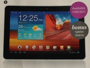 Australian retailer Myer still plans on launching the Samsung Galaxy Tab 10.1 on September 1st - Dutch judge says Apple&#039;s patent on &quot;slide to unlock&quot; is probably invalid