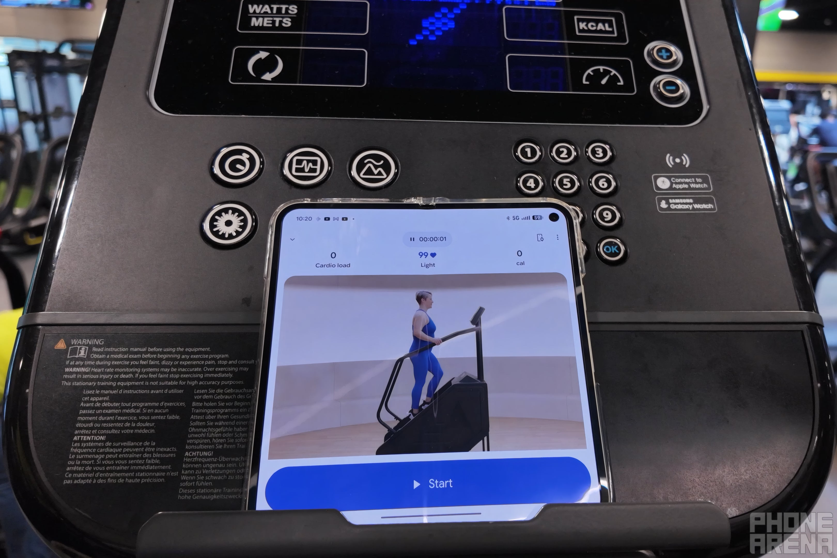 Google Health workouts