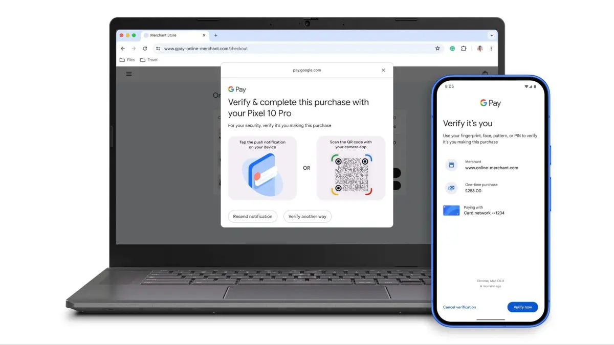 Google Pay device flow