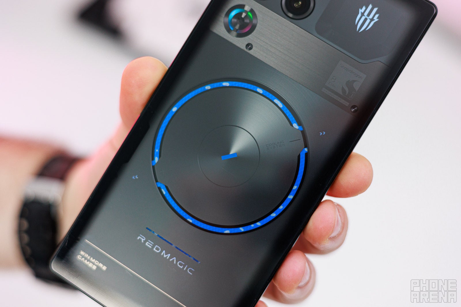 The 11S Pro's liquid cooling system up-close. | Image by PhoneArena - I used the most powerful phone in existance, and it&rsquo;s neither a Galaxy, nor an iPhone