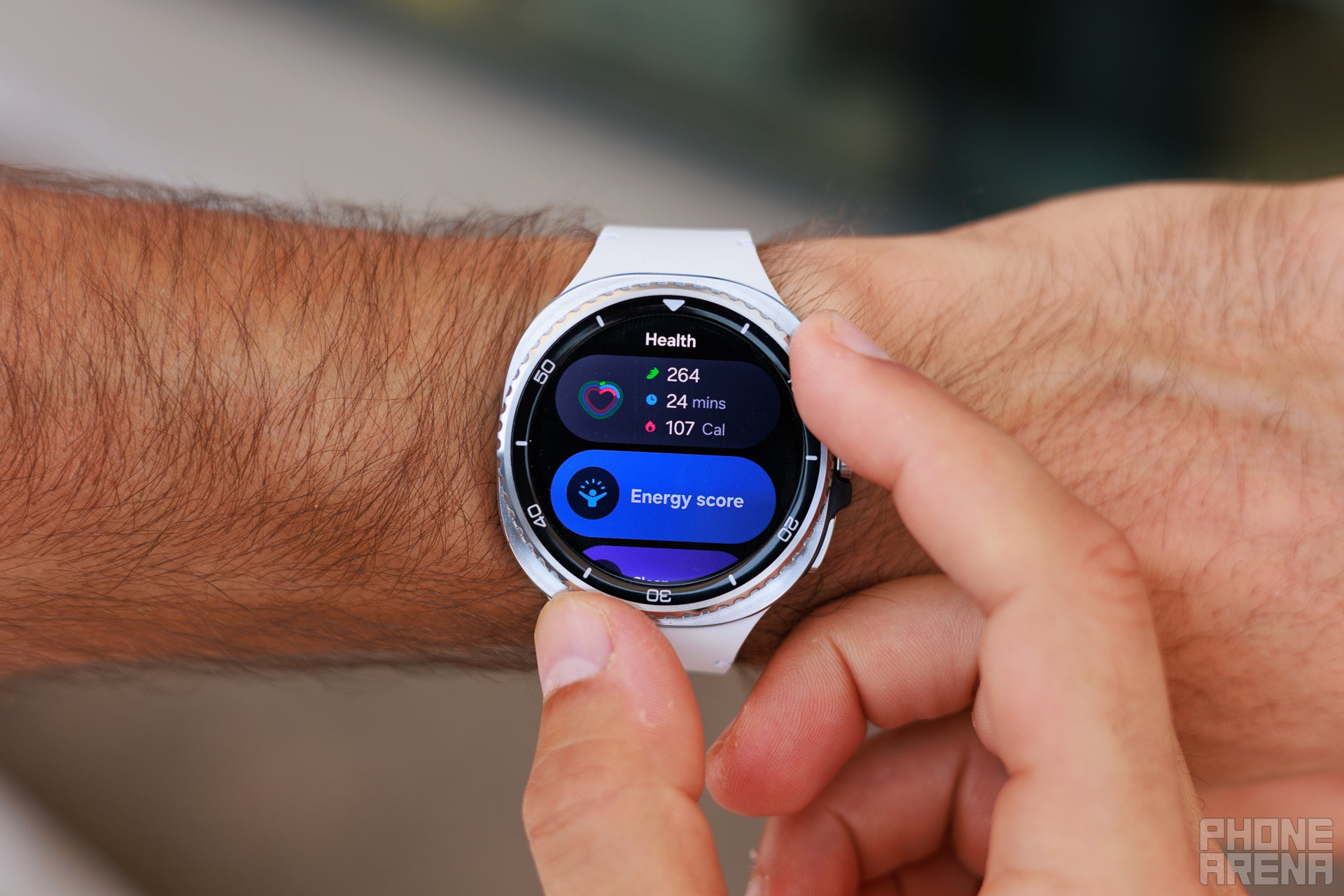 The Galaxy Watch 8 Classic comes with a rotating bezel. | Image by PhoneArena - Samsung may shake things up with a surprising Galaxy Watch 9 model