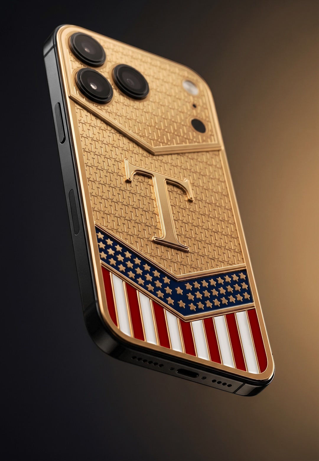 It's over ten grand! | Image by Caviar - This is the 24-karat gold $11,000 Trump phone that is actually an iPhone 17 Pro Max