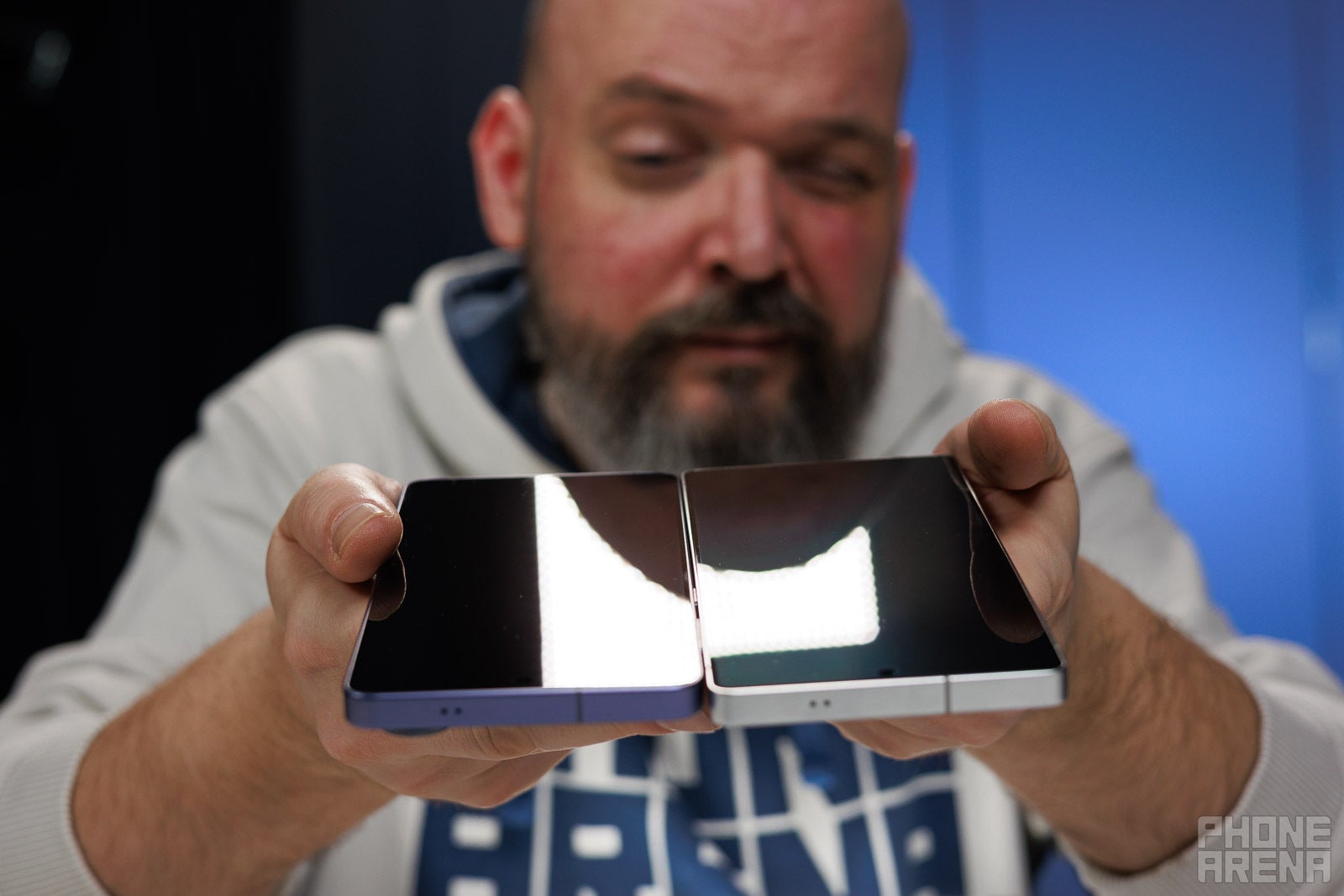 Galaxy S26 Ultra vs Galaxy S25 Ultra | Image by PhoneArena - Still the best? Galaxy S26 Ultra anti-reflection glass tested!