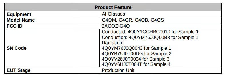 Meta&rsquo;s FCC filing. | Image by Lowpass - Meta may ditch Ray-Ban for its next line of smart glasses