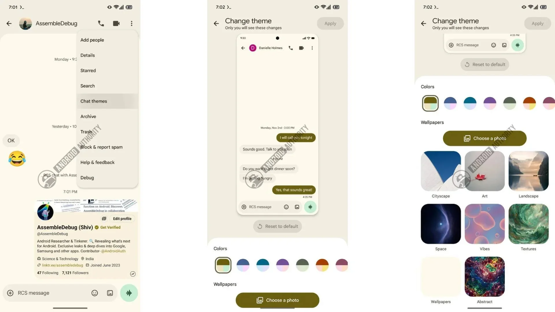 More customizations options are coming to Google Messages. | Image by Android Authority - Samsung Messages dies in July, and its Google replacement isn't a clean swap