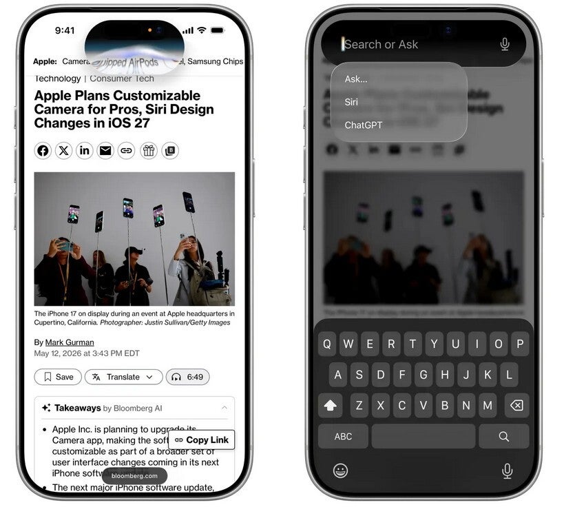 Renders of Siri 2.0.