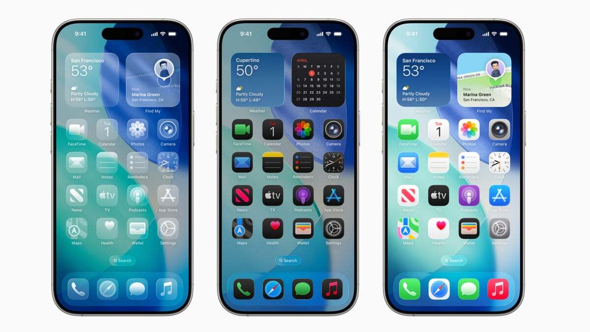 iOS 26 brought a new look called Liquid Glass. | Image by Apple - WWDC 2026: how to watch and what to expect