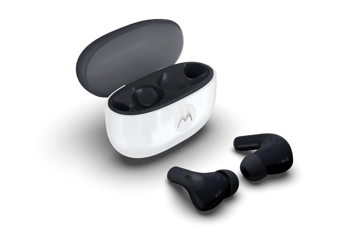 Moto Buds 2 with charging case