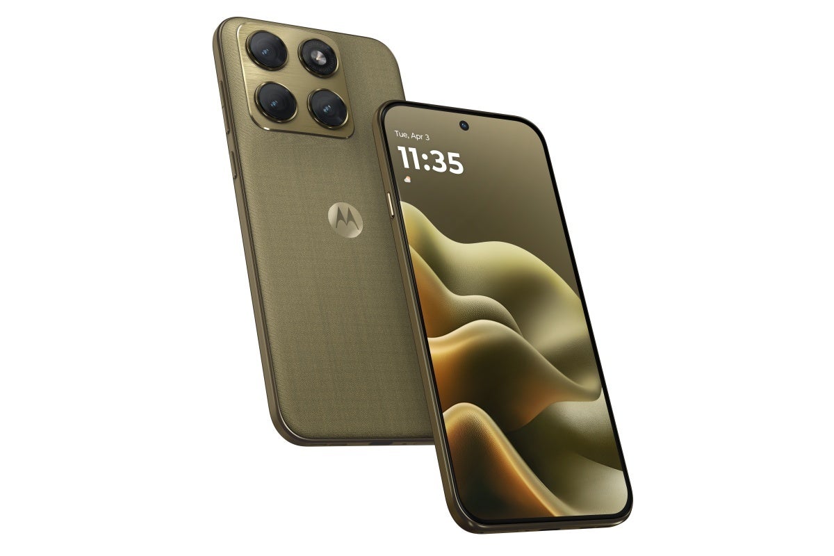Motorola Edge (2026) front and back