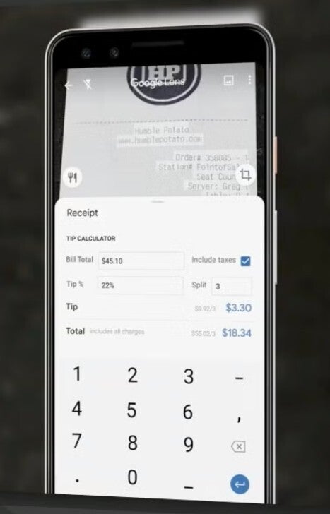 Google Lens helped to split bills on Android phones back n 2019. | Image by Business Insider - Eight years after it is introduced for Android, iOS finally gets this useful tool in iOS 27