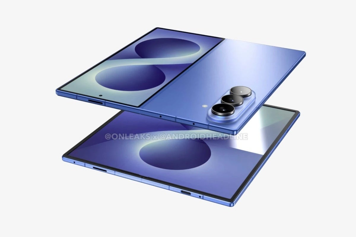 Leaked Samsung Galaxy Z Fold 8 Ultra design