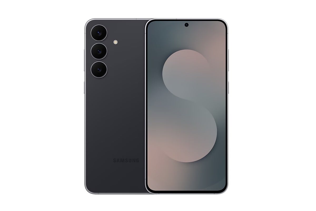 Official Samsung Galaxy S25 FE image in Jet Black color