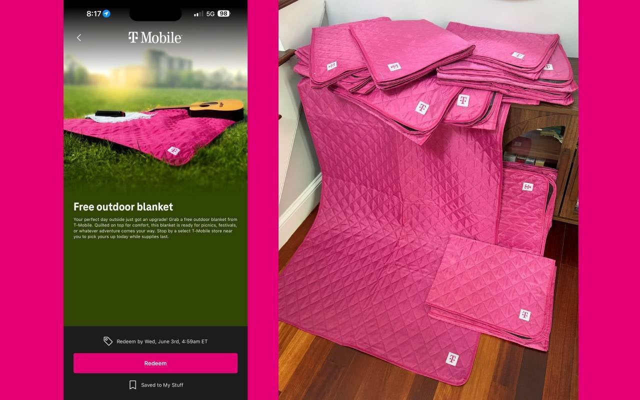 t-mobile tuesdays blanket