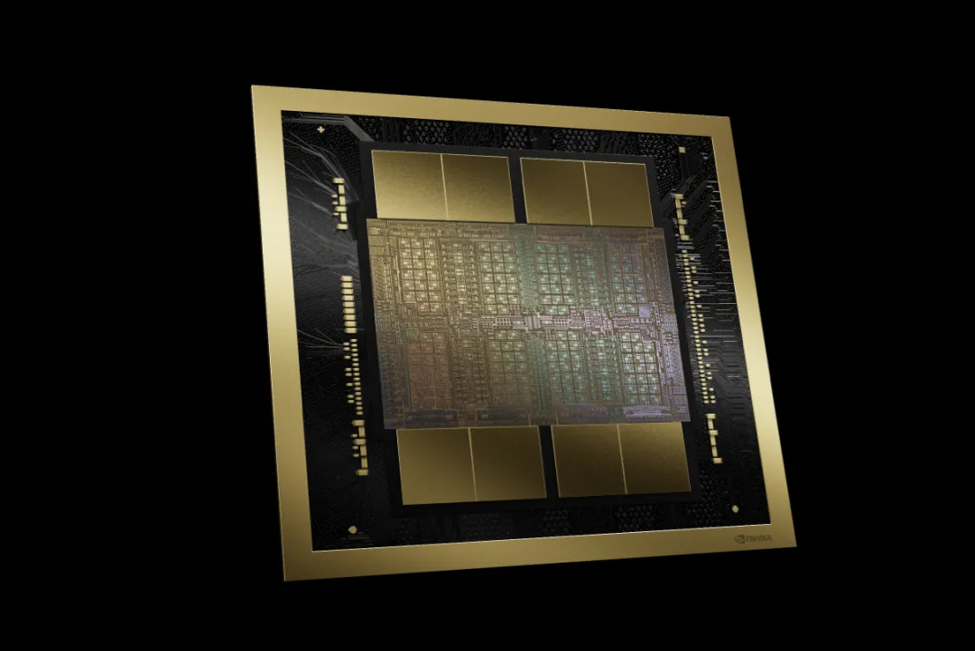 Photo of Nvidia&amp;#039;s Blackwell B200 GPU.