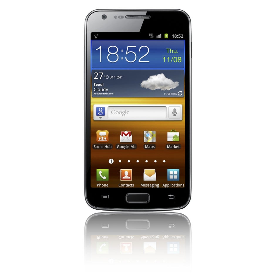 Front and back of the Samsung Galaxy S II LTE and the Samsung Galaxy Tab 8.9 LTE (R) - LTE variants of Samsung Galaxy S II and Samsung Galaxy Tab 8.9 are announced by the manufacturer