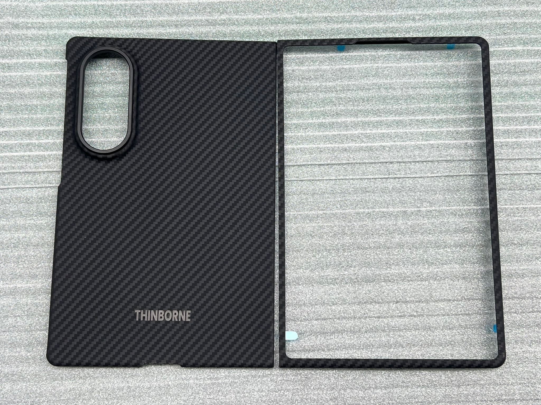 Thinborne case for the largest 2026 Samsung foldable. | Image by RockLeaks - The Galaxy Z Fold 8 Wide might become your favorite tablet, as per these latest leaks