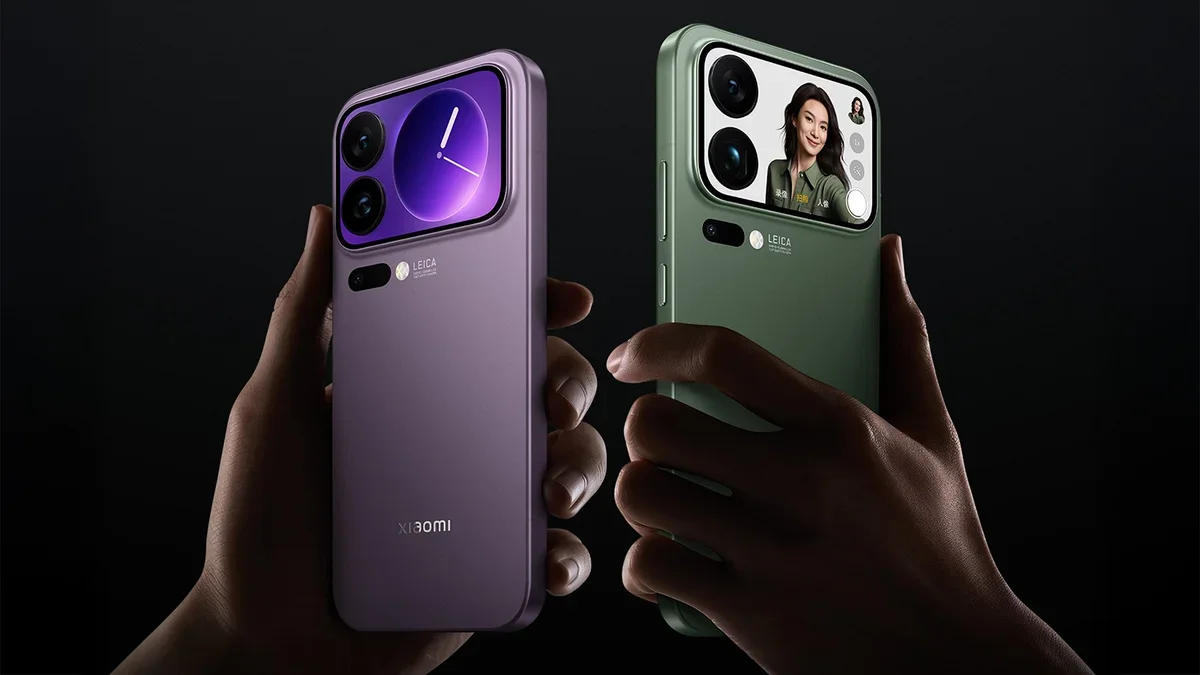 Apple and Samsung still haven't gone down that path. | Image by Xiaomi - This is how you get a rear display on your iPhone 17 Pro Max for $50