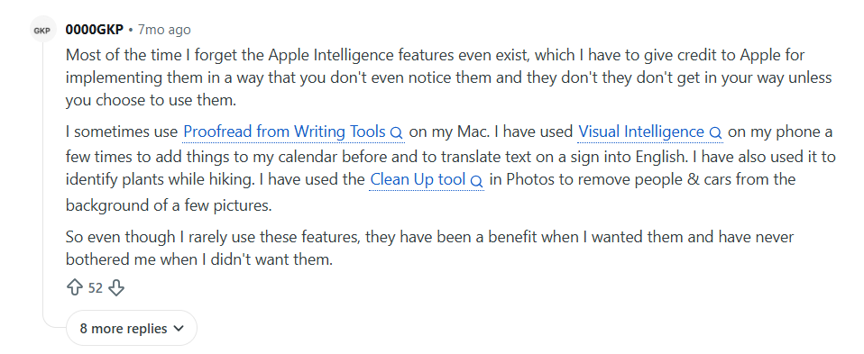Apple Intelligence has been received well by some, not so well by others. | Image by 0000GKP - Apple Intelligence upgrades finally deliver on what Apple promised in 2024