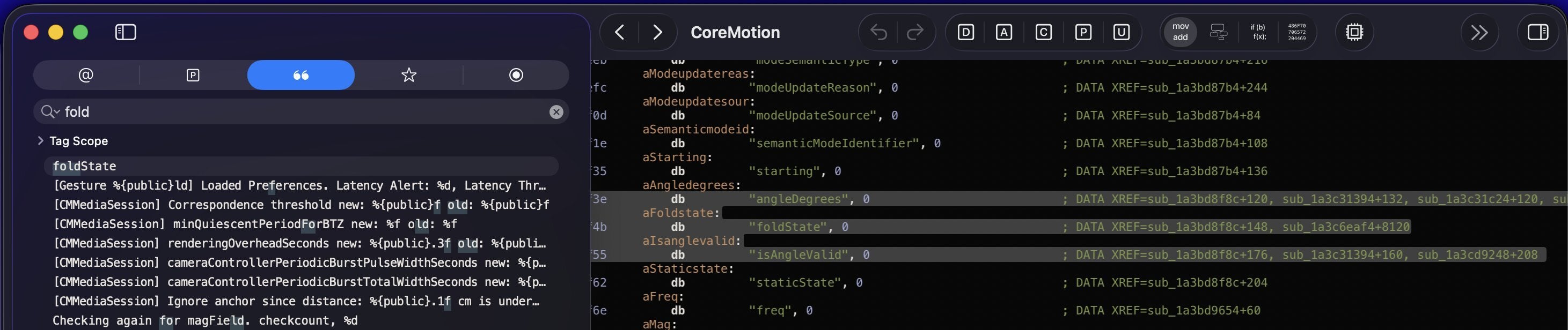 The iOS 27 code alluring to a foldable iPhone. | Image by @samhenrigold on X - This macOS 27 feature practically confirms the foldable iPhone Ultra is launching soon